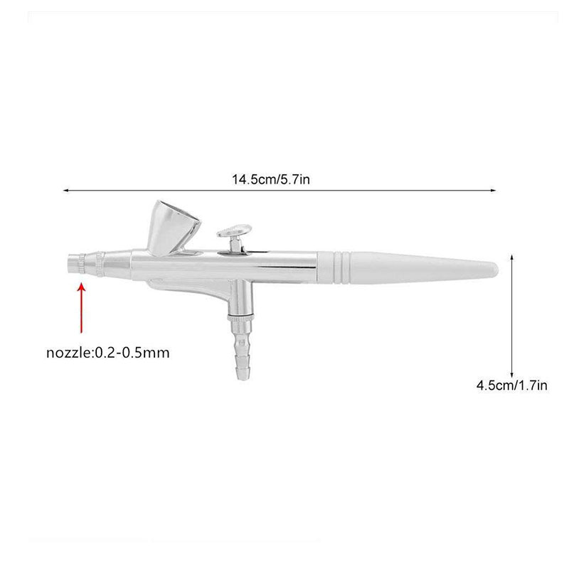 Электрический аэрограф-распылитель 0,4 мм, Инструмент для красоты, Аэрограф для ухода за кожей